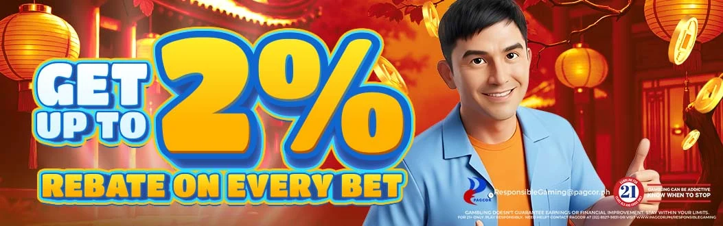 Get a 2% Rebate on Every Bet—Win or Lose, You Earn!